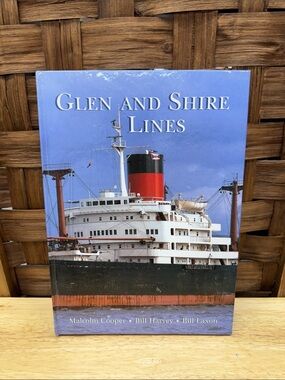 Glen and Shire Lines Hardcover Book - Blue Cover